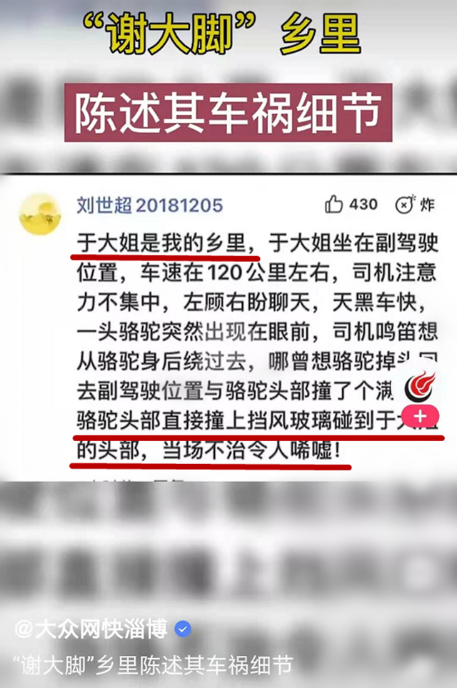 于月仙因车祸去世,背后原因引网友热议